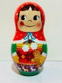 2011 Peko 俄羅斯娃娃人形缶-薑餅人(大)