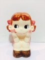 Peko 陶器人形貯金箱-粉紅2