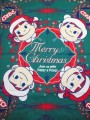 1995 Peko 聖誕印花大方巾/桌布